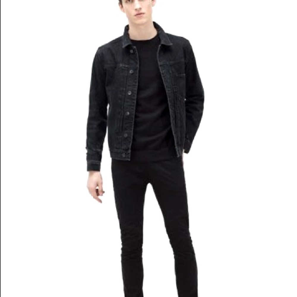 ZARA Black Denim Jacket